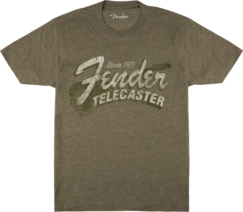 Fender® Since 1951 Telecaster™ T-Shirt, Military Heather Green