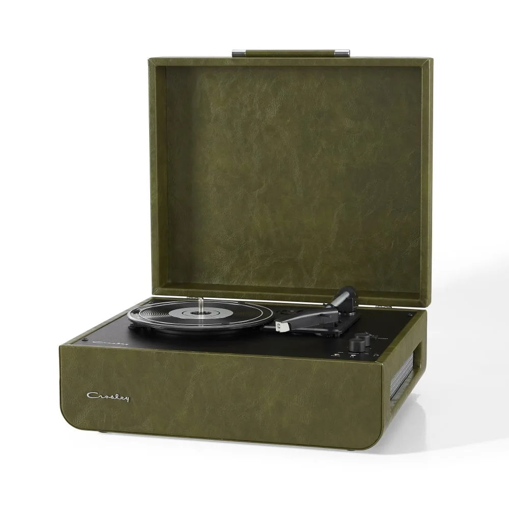 Crosley Mercury Record Player, Green