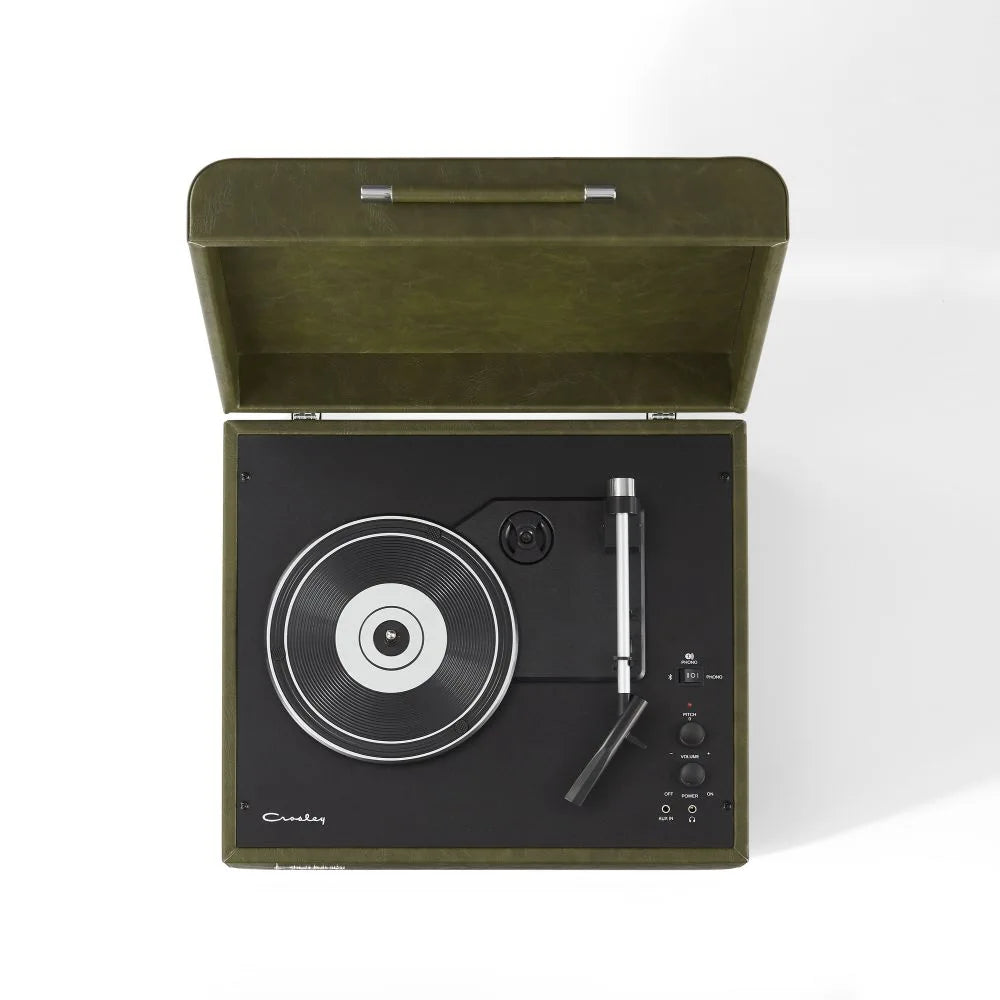 Crosley Mercury Record Player, Green