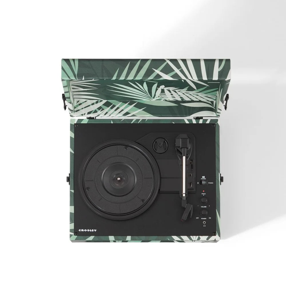 Crosley Voyager Portable Turntable - Botanical