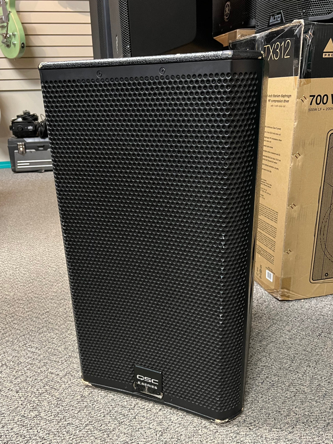 Used QSC E12 Passive 12" Speaker w/ cover