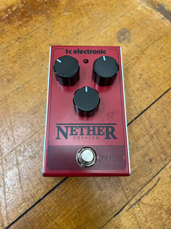 Used TC Electronic Nether Octaver Guitar Pedal