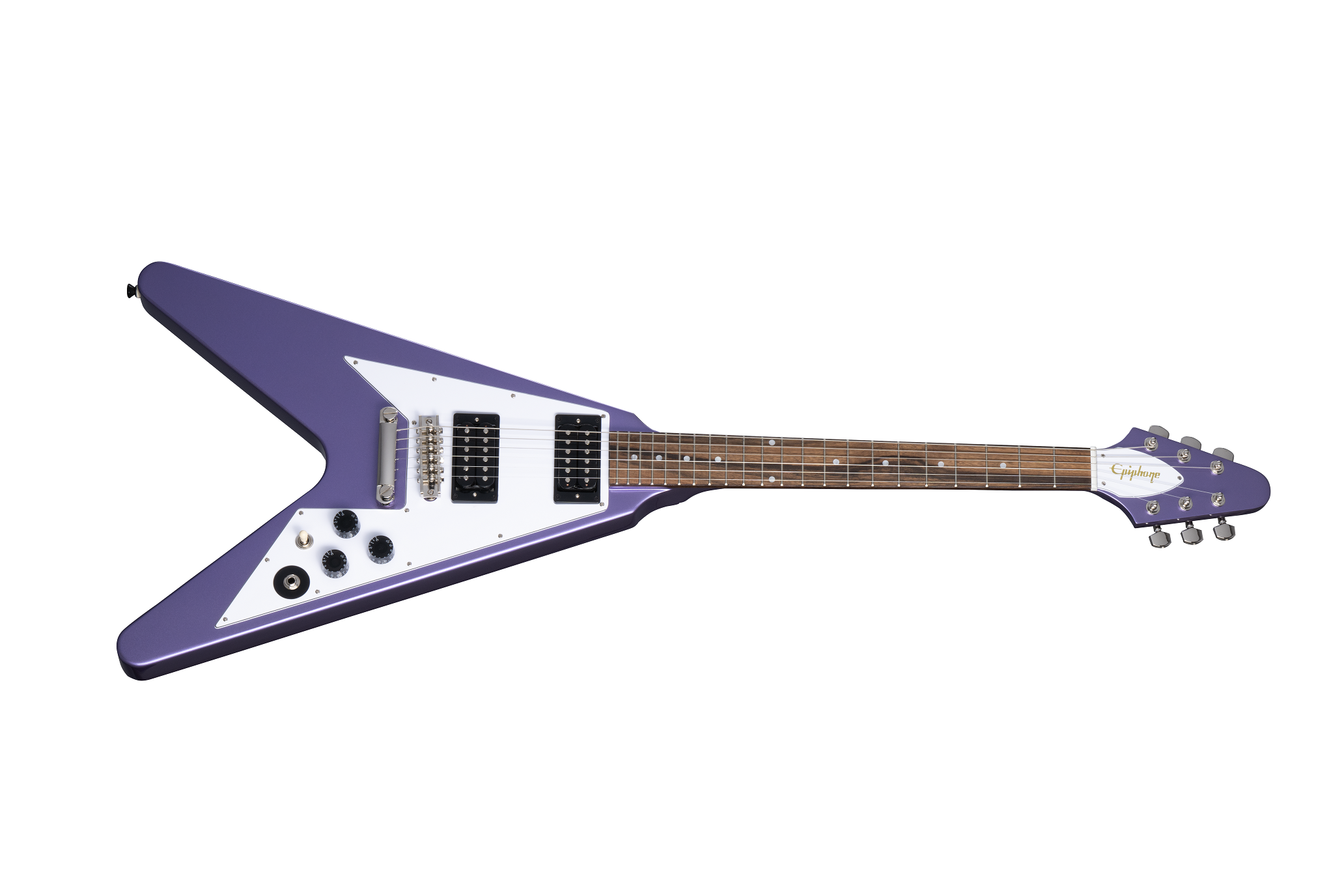 Epiphone Kirk Hammett 1979 Flying V, Purple Metallic