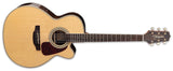 Takamine G90 Series NEX Cutaway Solid Spruce Acoustic/Electric Guitar Natural Gloss