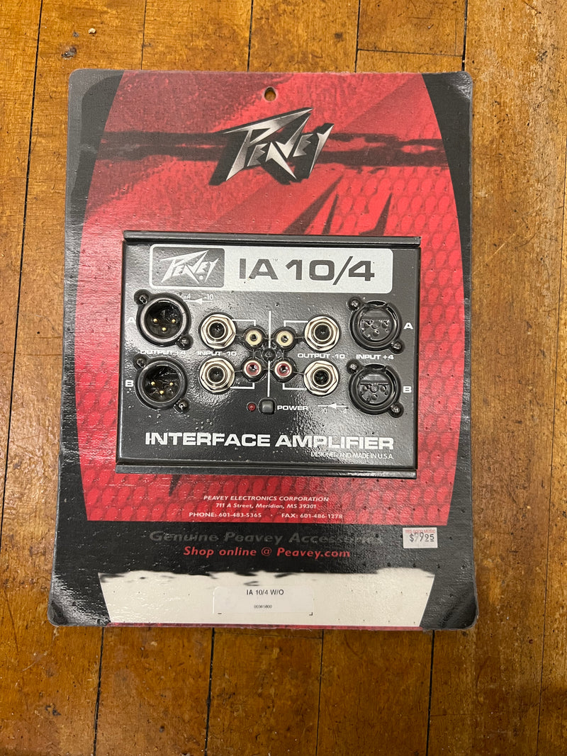 New/Old Stock Peavey IA 10/4 Interface Amplifier