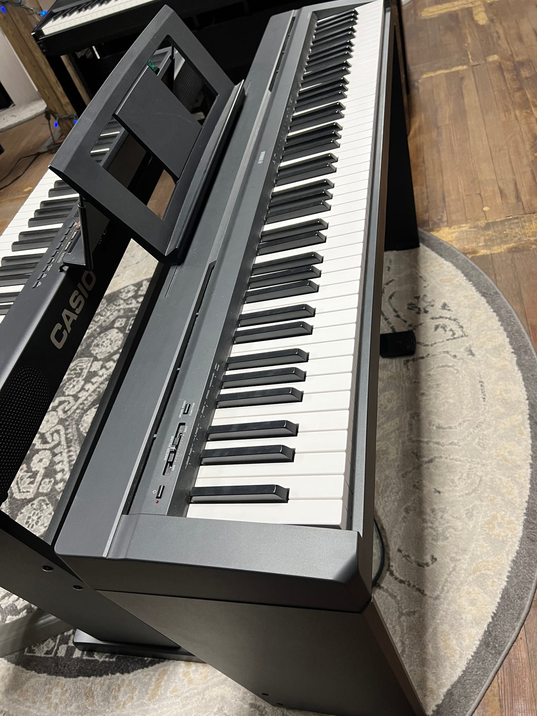 Demo - Yamaha P-45 Digital Piano w/ Stand & Pedal
