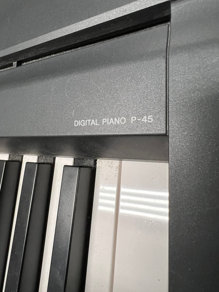 Demo - Yamaha P-45 Digital Piano w/ Stand & Pedal
