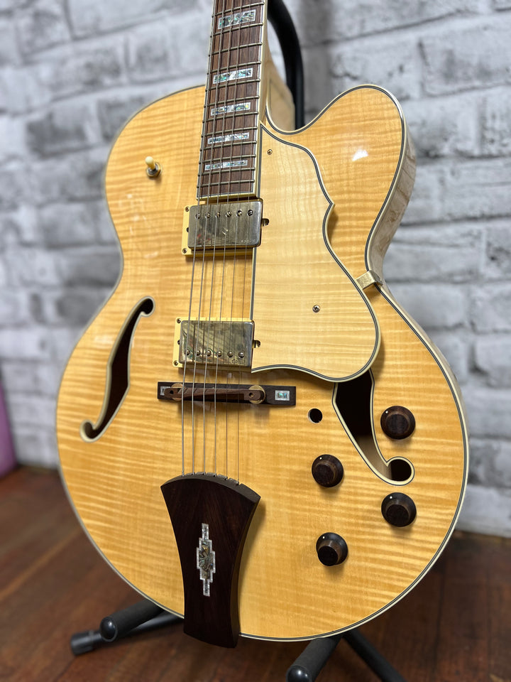 Used Ibanez Artcore AF-105-NT-12-01 Electric Guitar – Natural | Excellent Condition