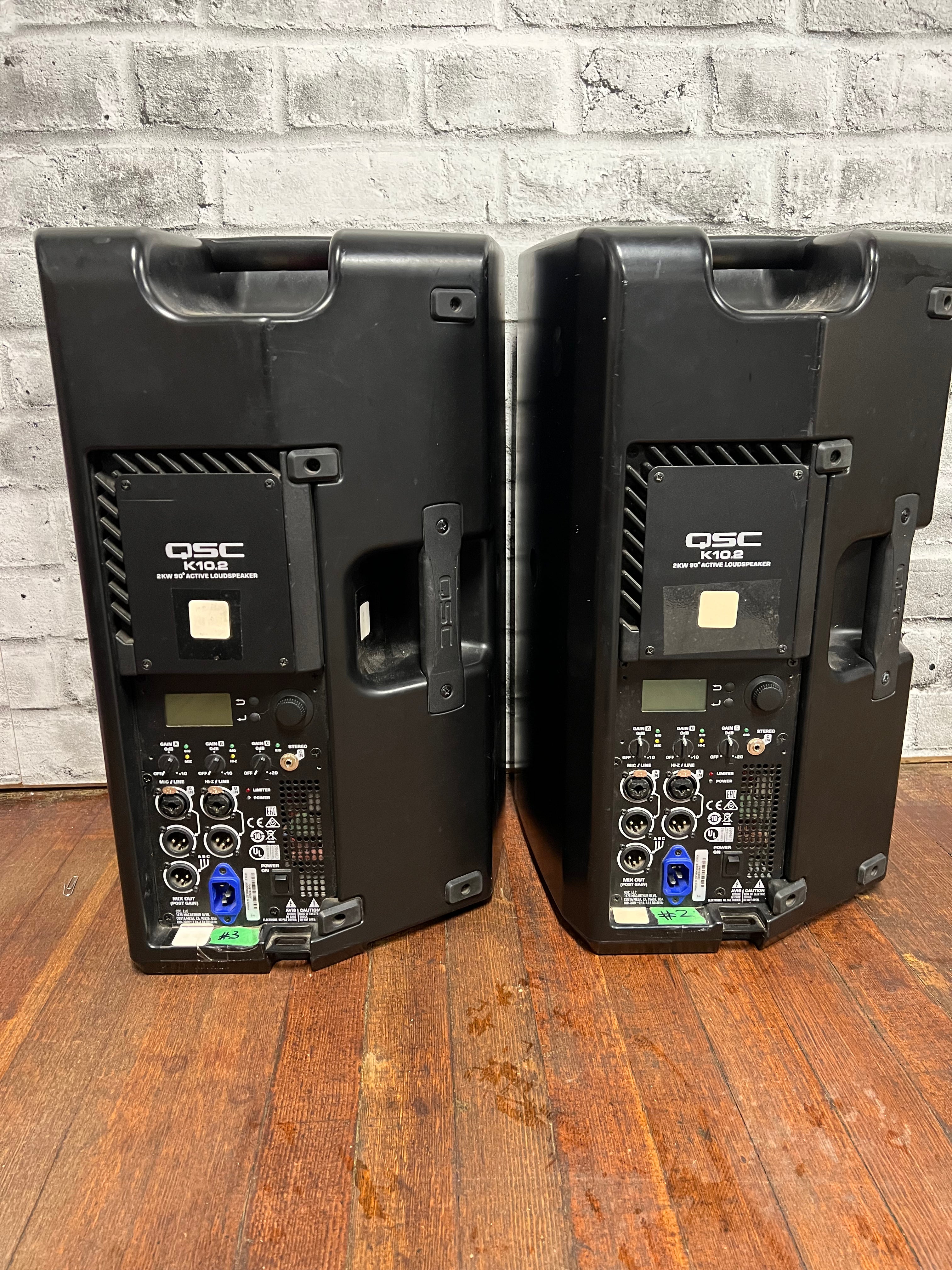 Used QSC K10.2 10" Powered Speaker – Excellent Working Condition (Ex-Rental)