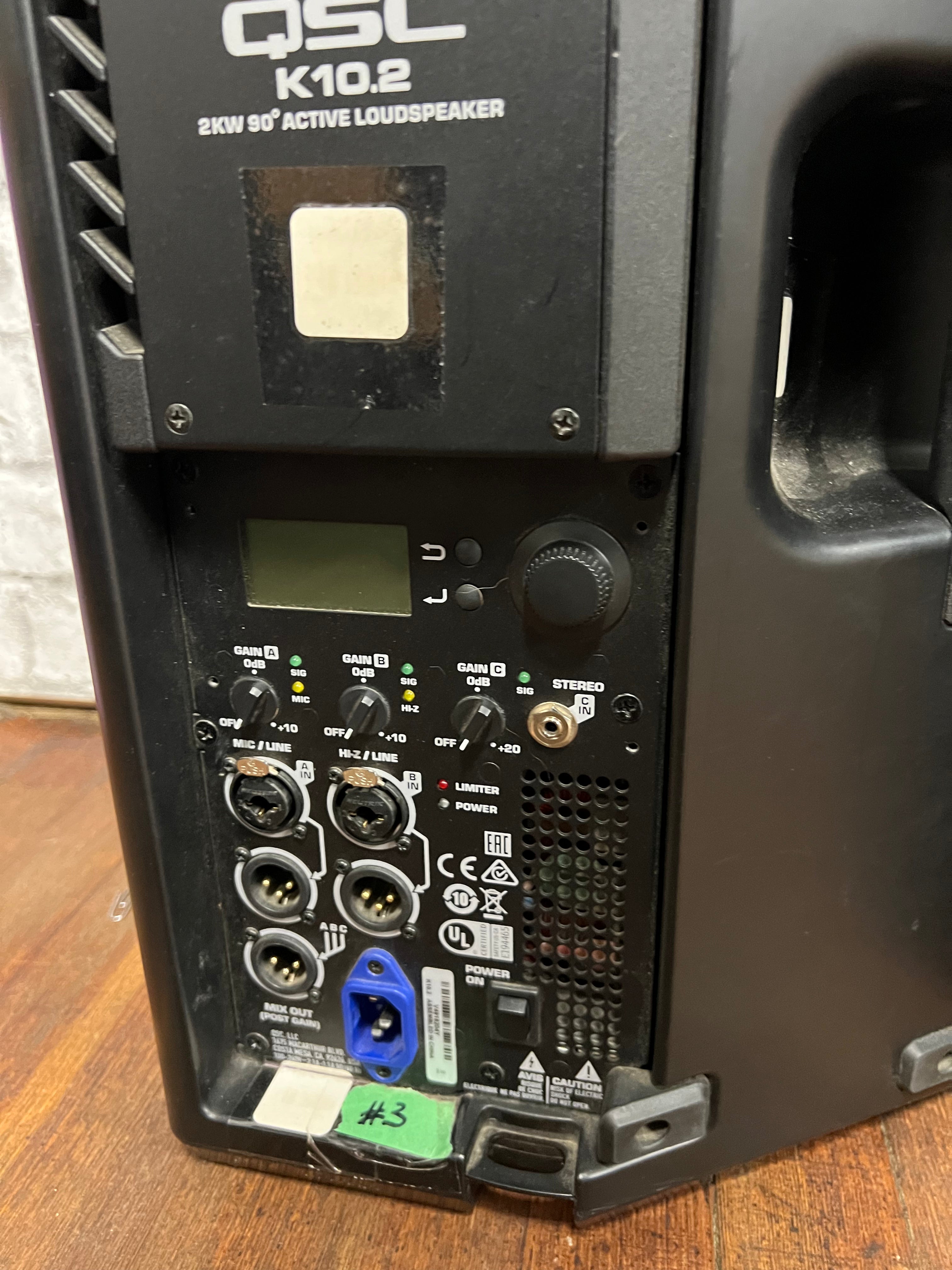 Used QSC K10.2 10" Powered Speaker – Excellent Working Condition (Ex-Rental)