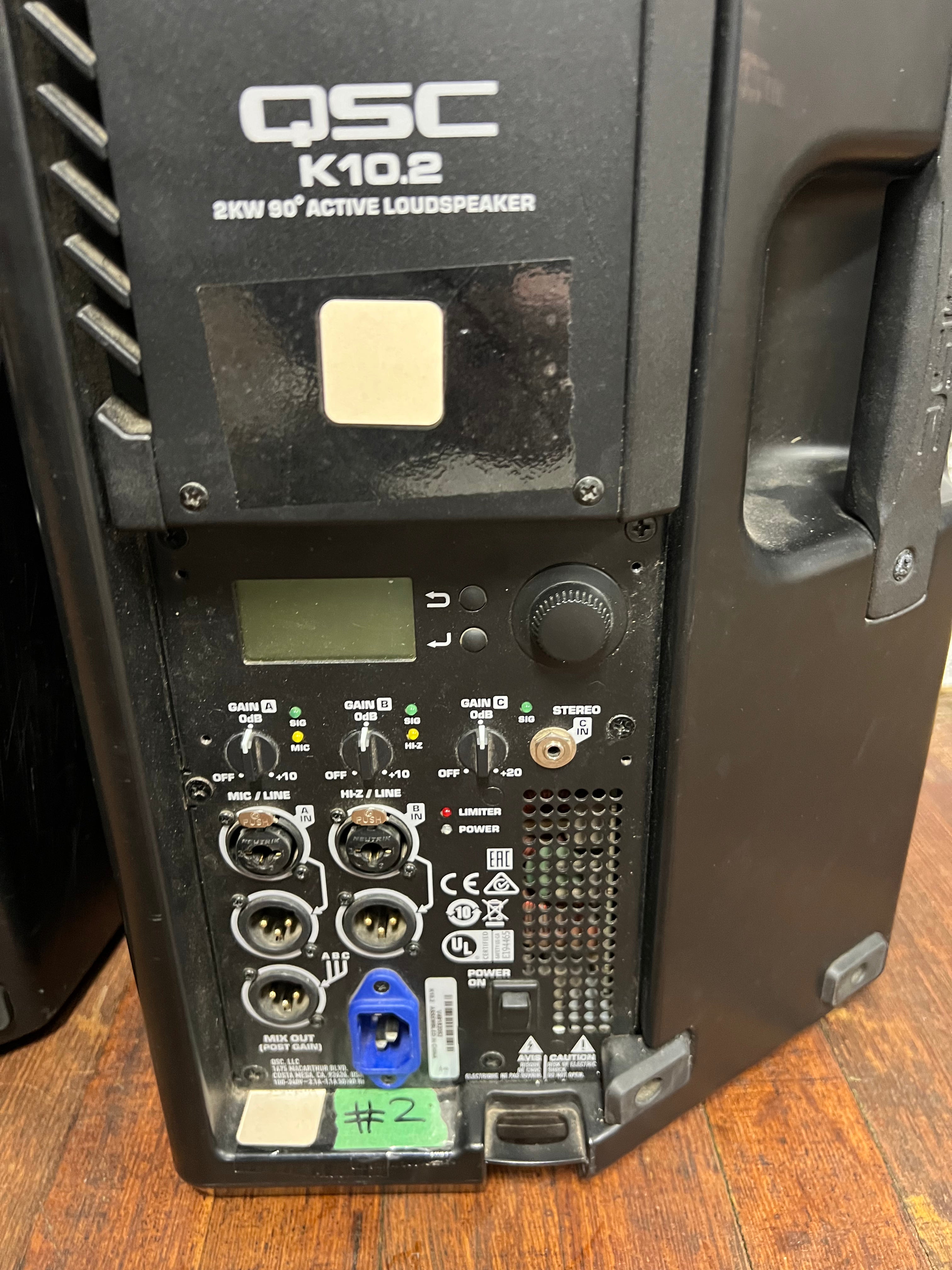 Used QSC K10.2 10" Powered Speaker – Excellent Working Condition (Ex-Rental)