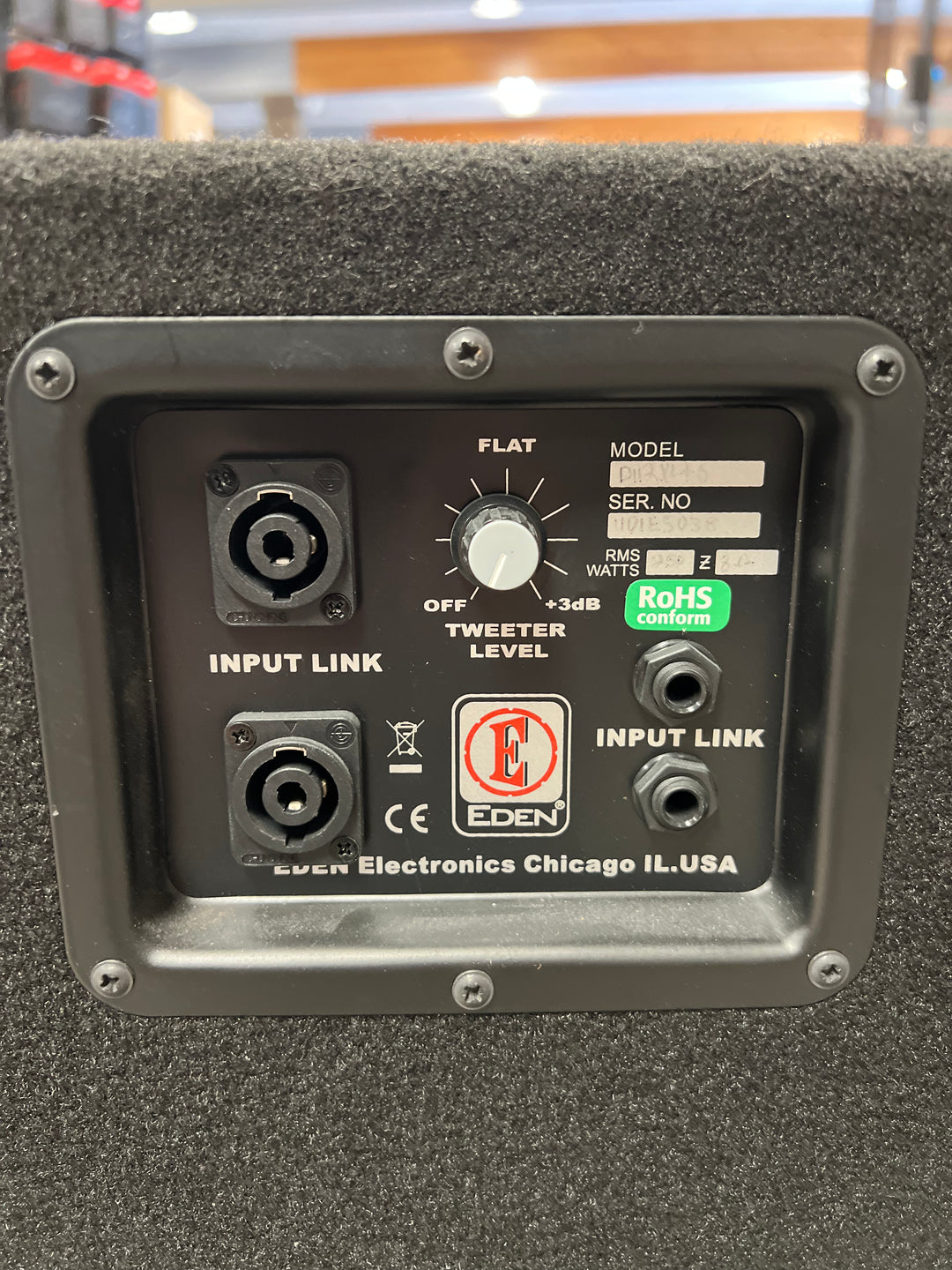 Used Eden D112XLT Bass Cab - Mint Condition