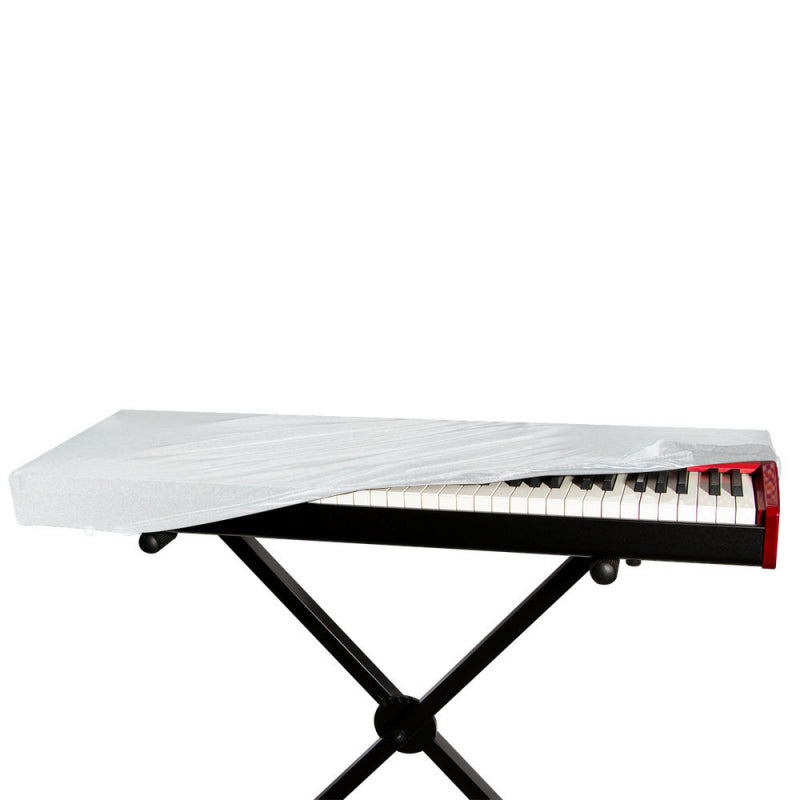 On-Stage 61-Key Keyboard Dust Cover, White