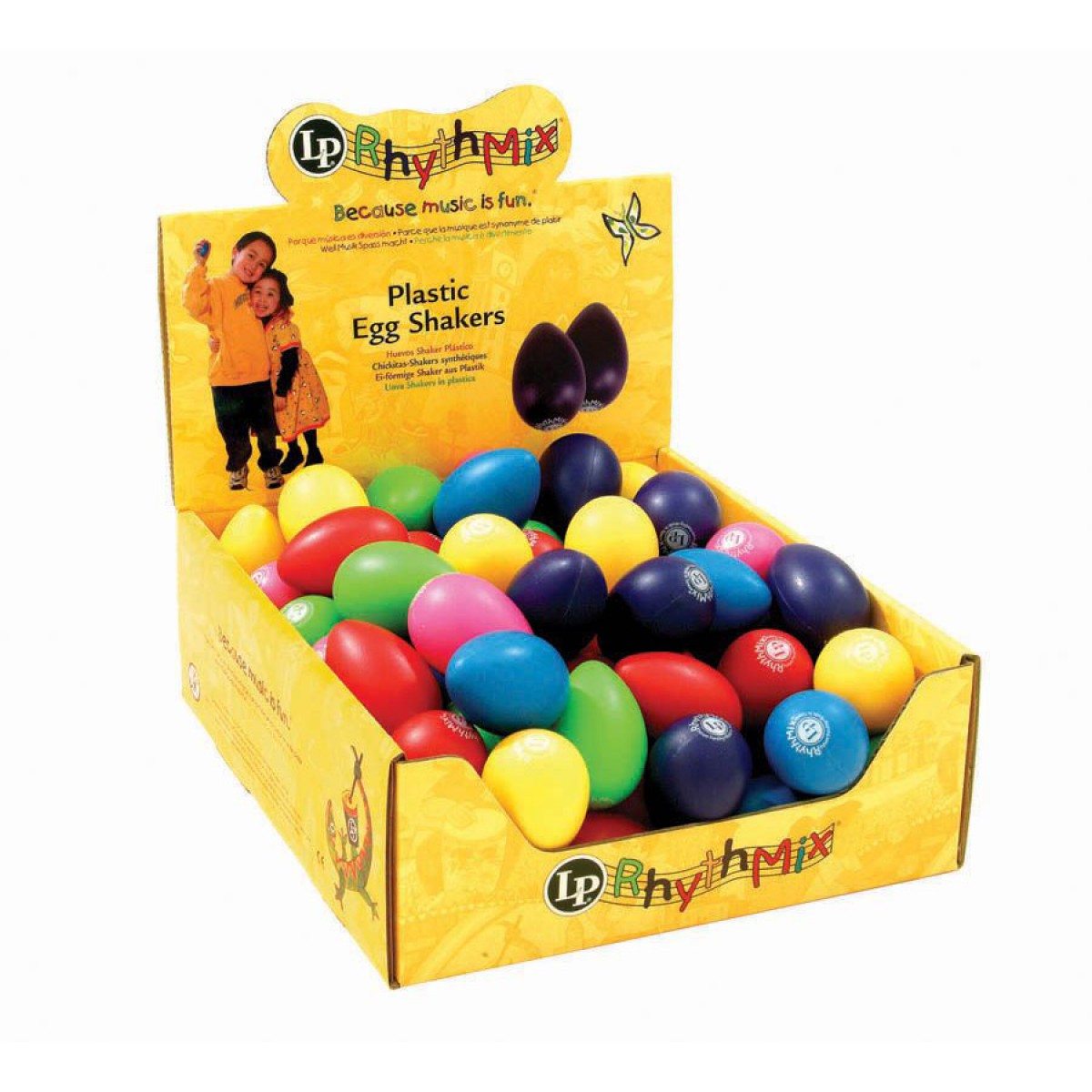 Latin Percussion Rhythmix Plastic Egg Shakers