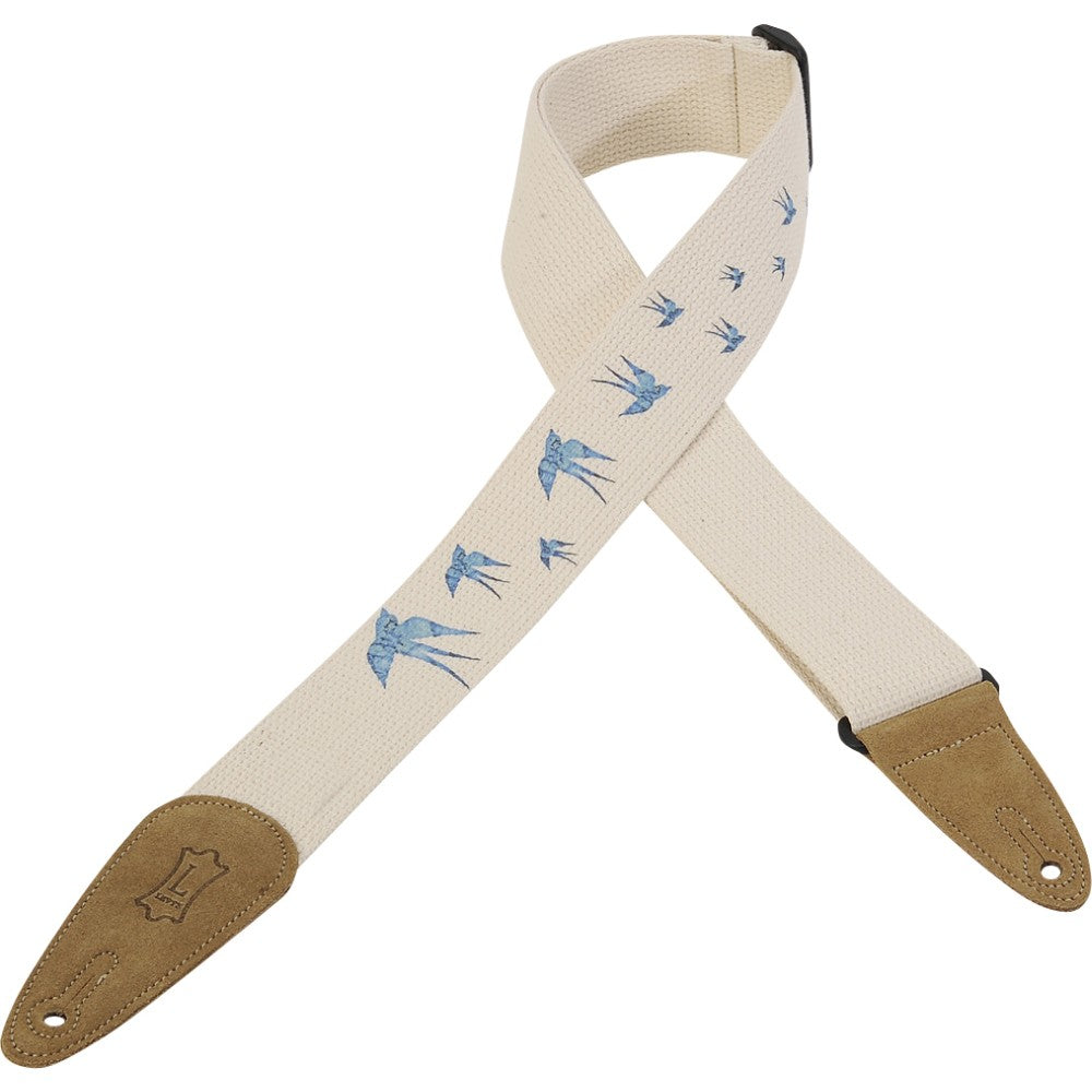 Levy's 2" Cotton Guitar Strap Decorative Print (MC8U-006)