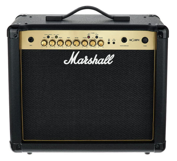 Marshall 30-watt, 4-channel 1x10" Guitar Combo Amplifier with 3-band EQ, Digital Effects/Reverb, Line In