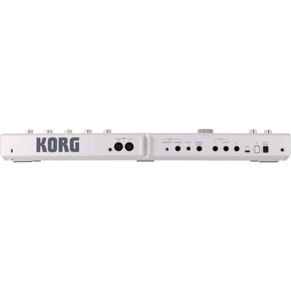 KORG Limited-Edition MicroKorg 2 37-Key Synthesizer / Vocoder with Soft Case, Metallic White
