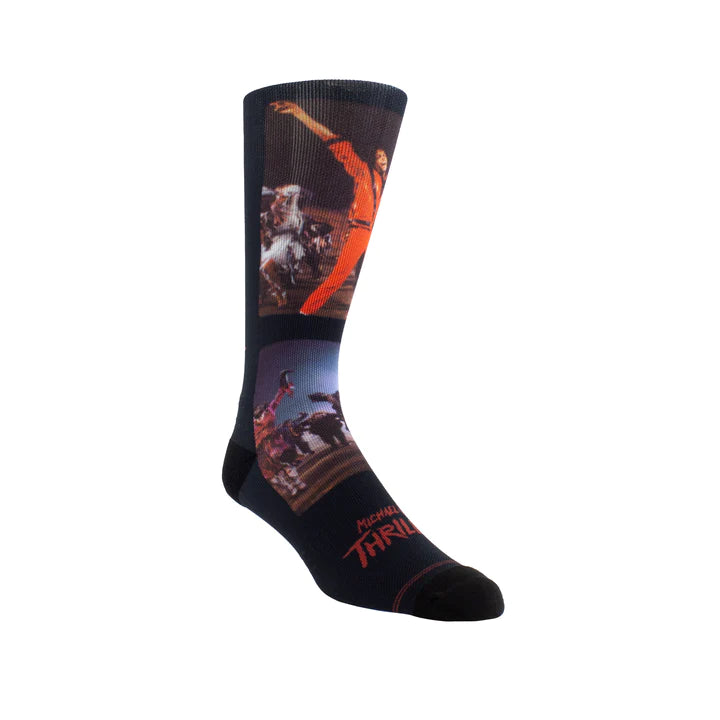 MICHAEL JACKSON'S THRILLER SOCKS, 1 PAIR