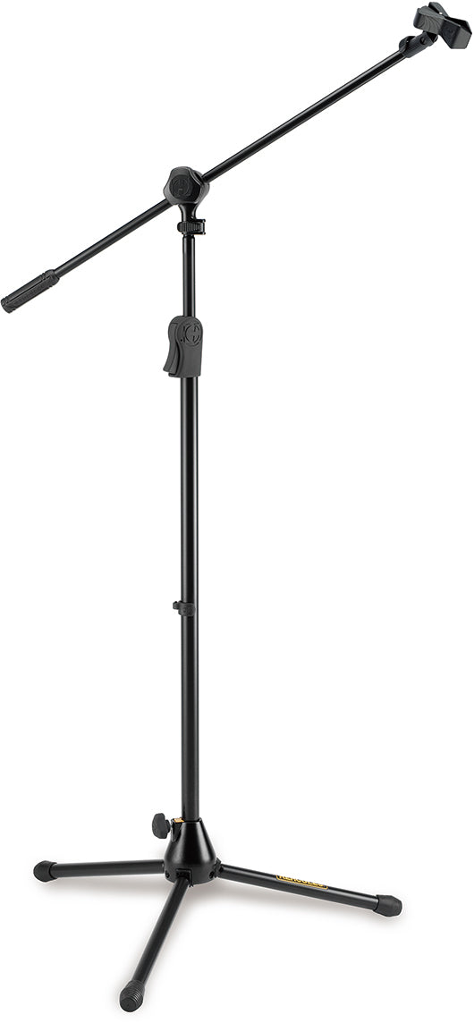 Hercules EZ Clutch Tripod Microphone Stand w/2 In 1 Boom & EZ Mic Clip