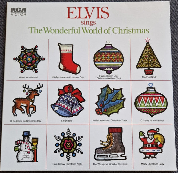 VINYL Elvis Presley Elvis Sings The Wonderful World Of Christmas