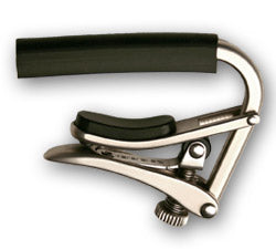 Shubb Standard Series, Brushed Nickel Capo For Steel String Guitar