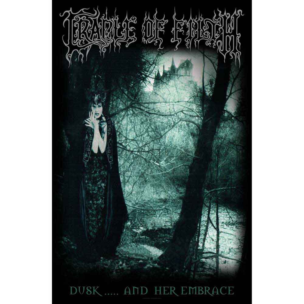 Cradle Of Filth Textile Poster Dusk And Her Embrace