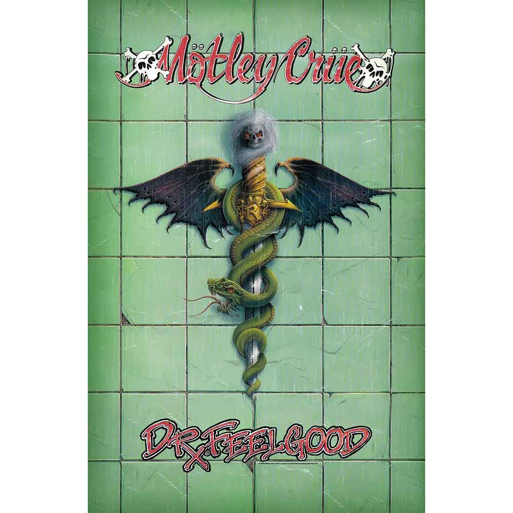 Motley Crue Textile Poster Doctor Feelgood