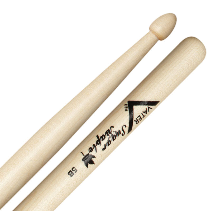 Vater Percussion Sugar Maple Drumsticks - 5B Wood Tip