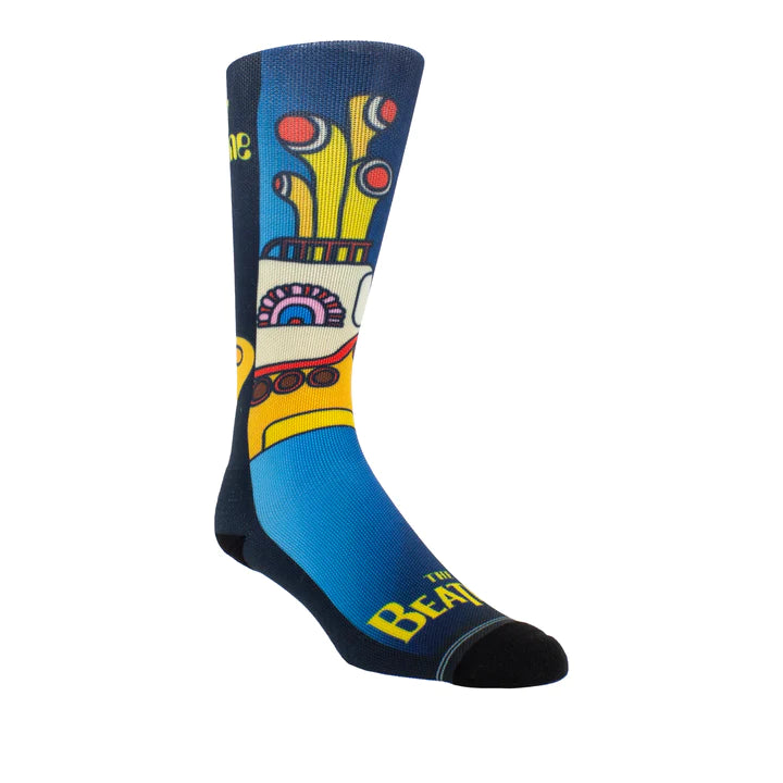 THE BEATLES YELLOW SUBMARINE SUB SOCKS, 1 PAIR