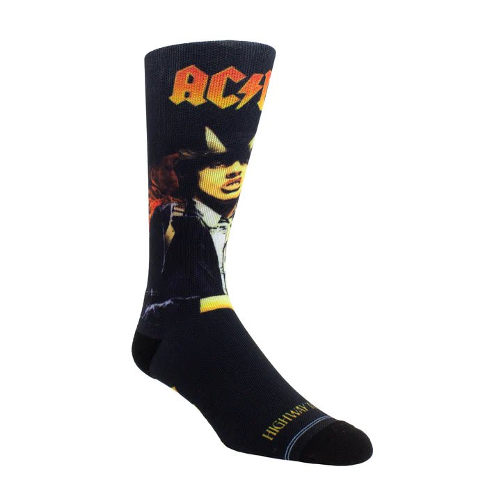 AC/DC HIGHWAY TO HELL SOCKS, 1 PAIR by Perri's Leathers