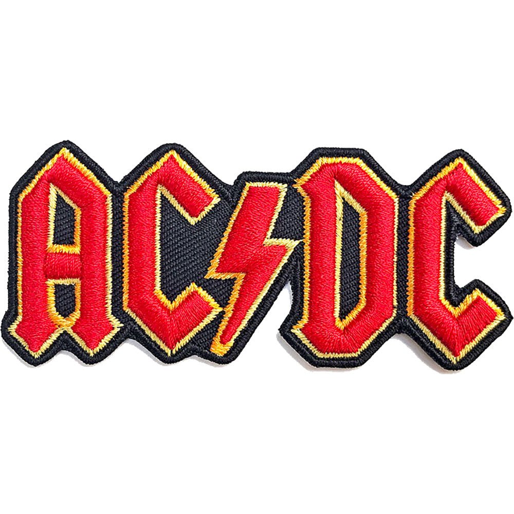 AC/DC STANDARD PATCH: CUT - OUT 3D LOGO by Rock Off Trade
