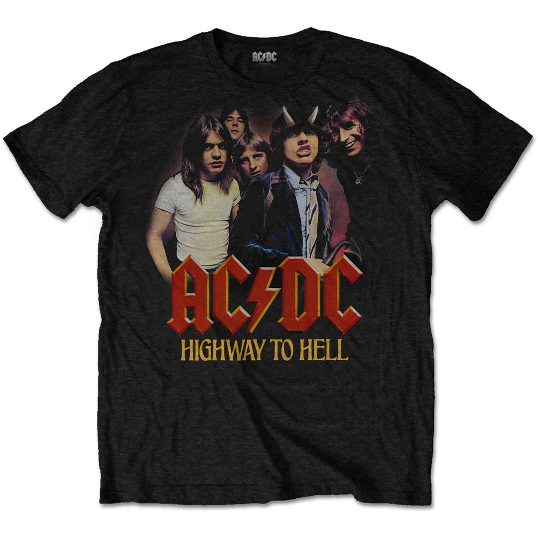 AC/DC UNISEX T - SHIRT: H2H BAND by Rock Off Trade