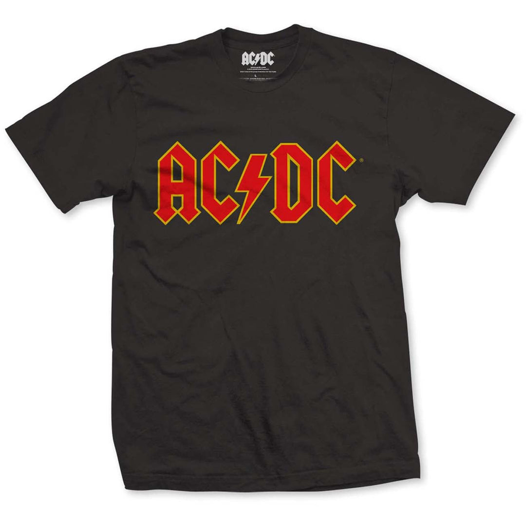 AC/DC UNISEX T - SHIRT: LOGO by Rock Off Trade