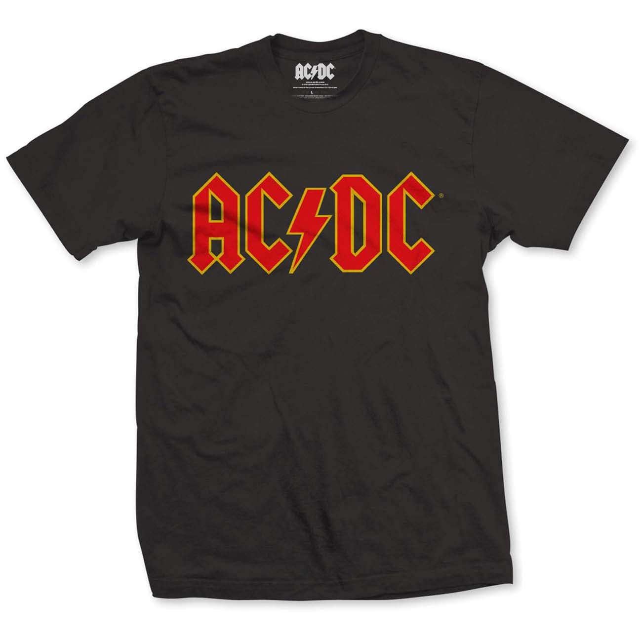 AC/DC UNISEX T - SHIRT: LOGO by Rock Off Trade