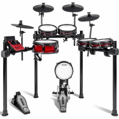 Alesis Nitro Pro XL 10-Piece Electronic Drumkit with Mesh Heads and Bluetooth by Alesis