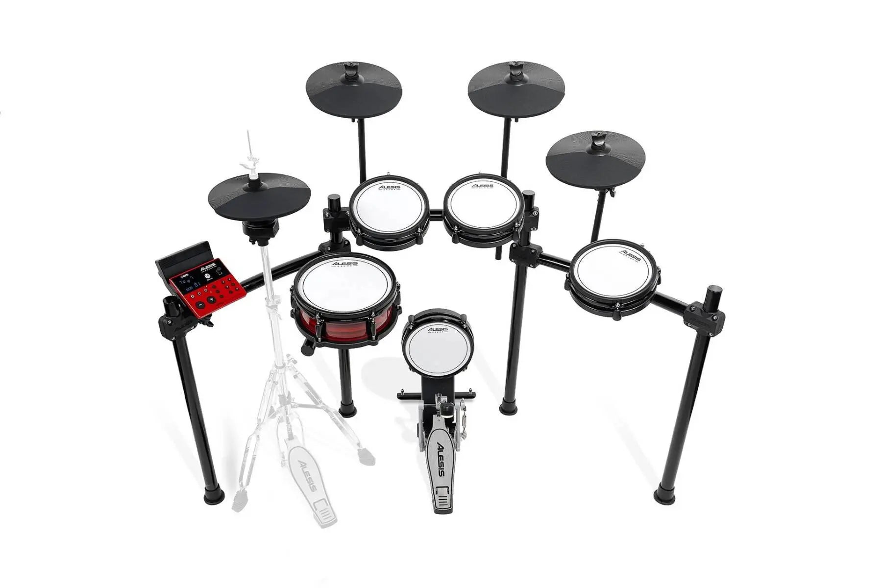 Alesis Nitro Ultimate 9 - Piece Electronic Drum Kit with Bluetooth by inMusic