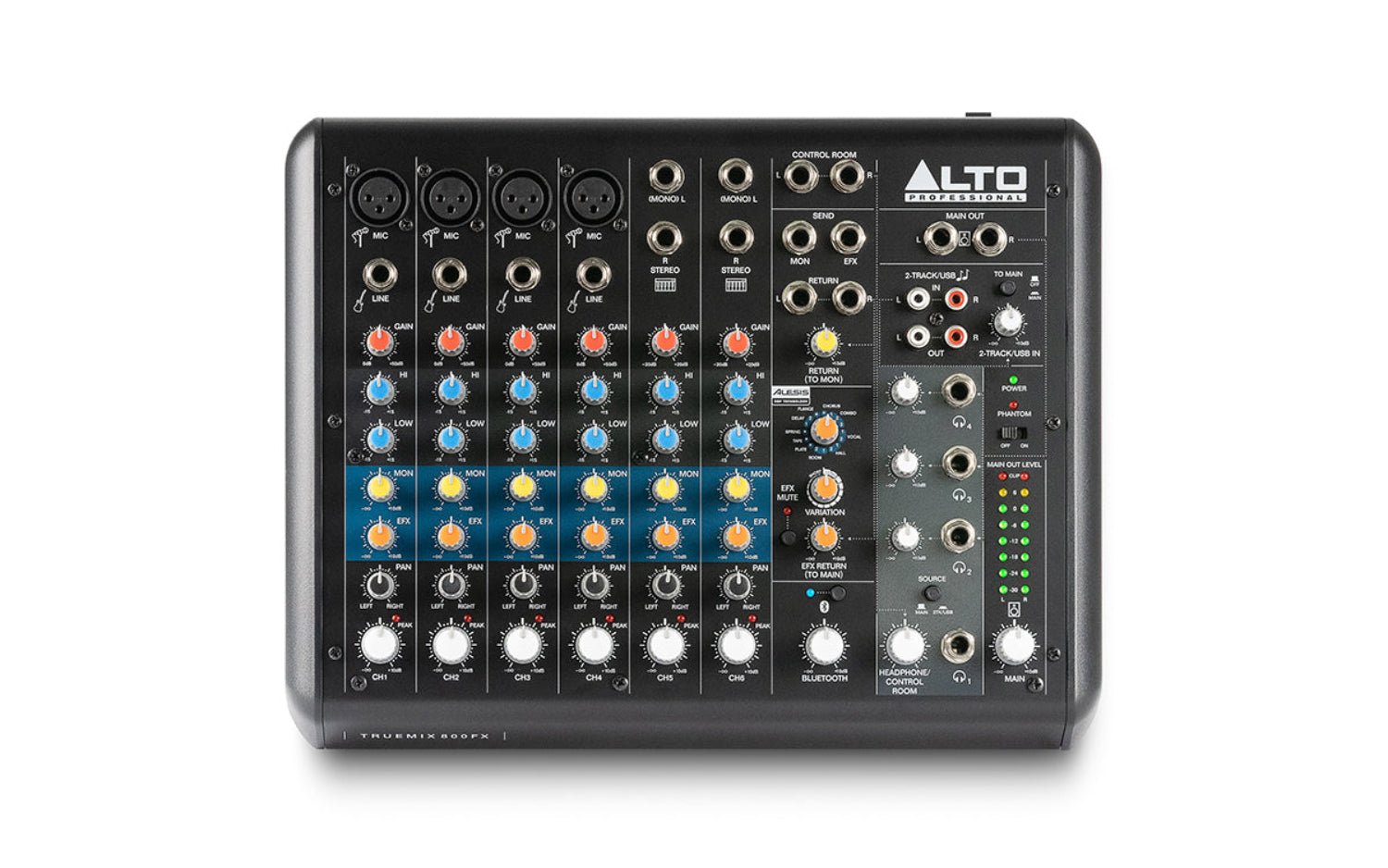 Alesis TrueMix 800 FX 8 - Channel Compact Mixer with USB, Bluetooth, and Alesis Multi - FX by inMusic