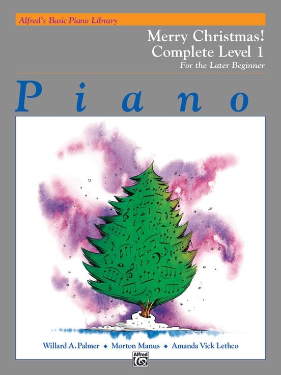 Alfred's Basic Piano Library: Merry Christmas! Complete Book 1 (1A/1B) by Alfred Publishing