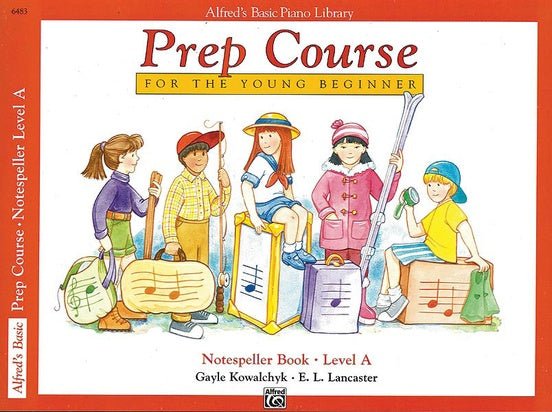 Alfred's Basic Piano Prep Course: Notespeller Book A For the Young Beginner by Alfred Publishing