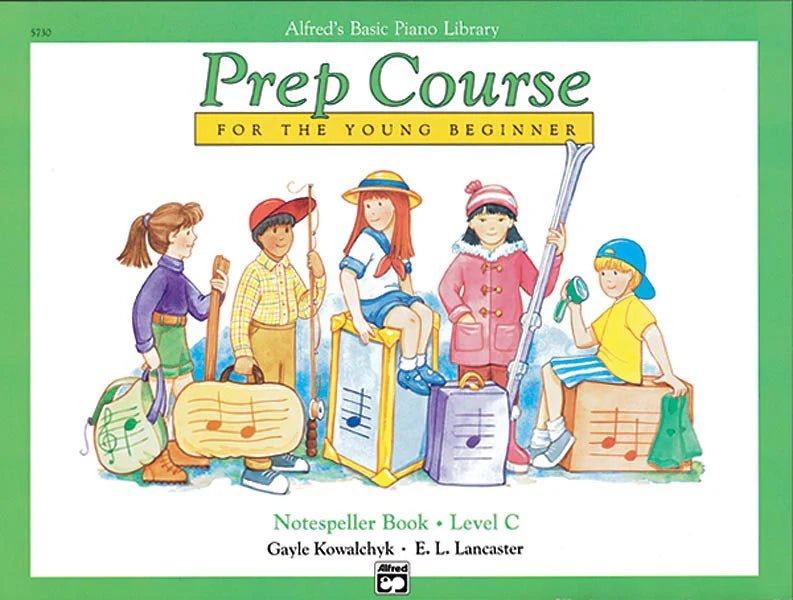 Alfred's Basic Piano Prep Course: Notespeller Book C: Piano Book For the Young Beginner by Alfred Publishing