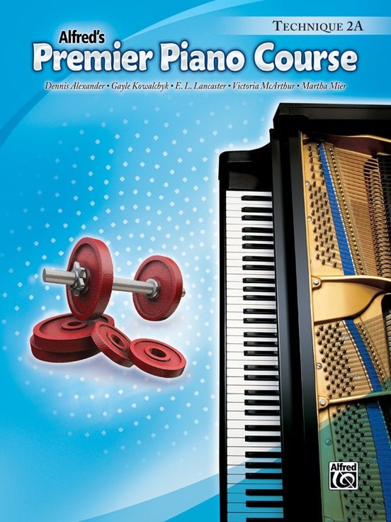Alfred's Premier Piano Course, Technique 2A by Alfred Publishing