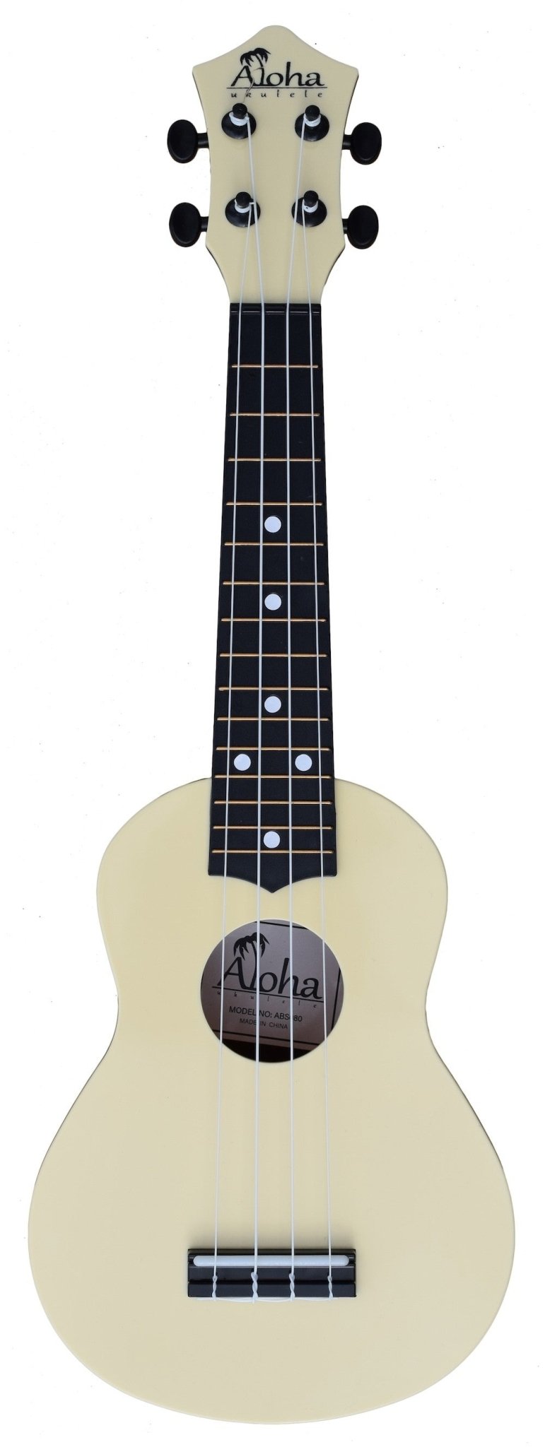 Aloha Soprano Ukulele with Bag - Natural by Kana Music