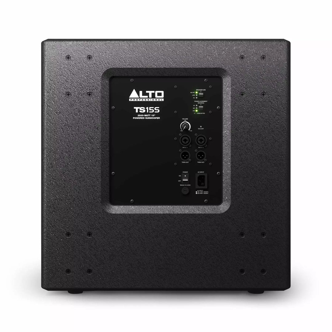 Alto Professional TS15S Truesonic 2500 Watt 15'' Powered Subwoofer by inMusic
