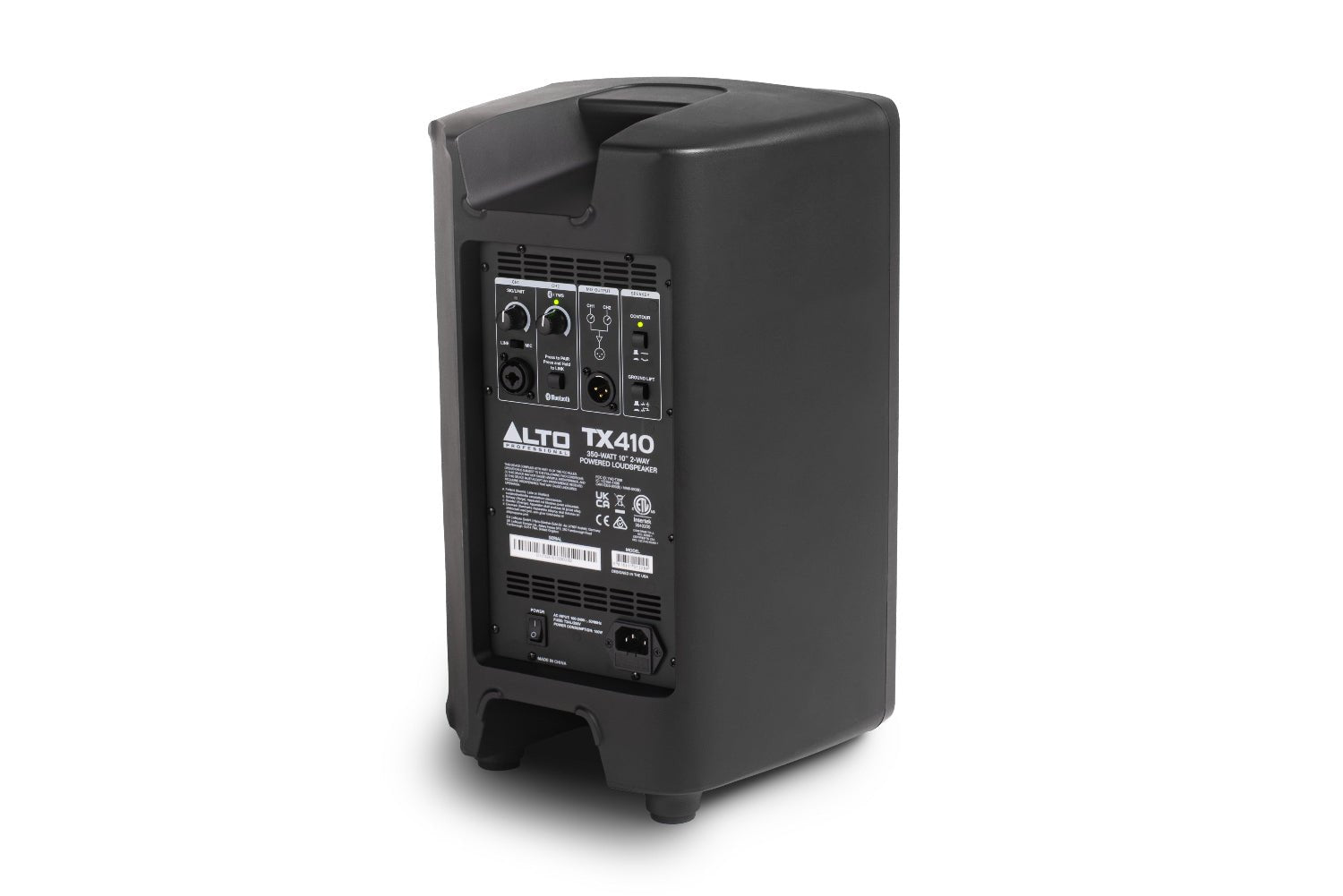 Alto Professional TX410 350W 10 - Inch Powered Loudspeaker w/ Bluetooth by inMusic