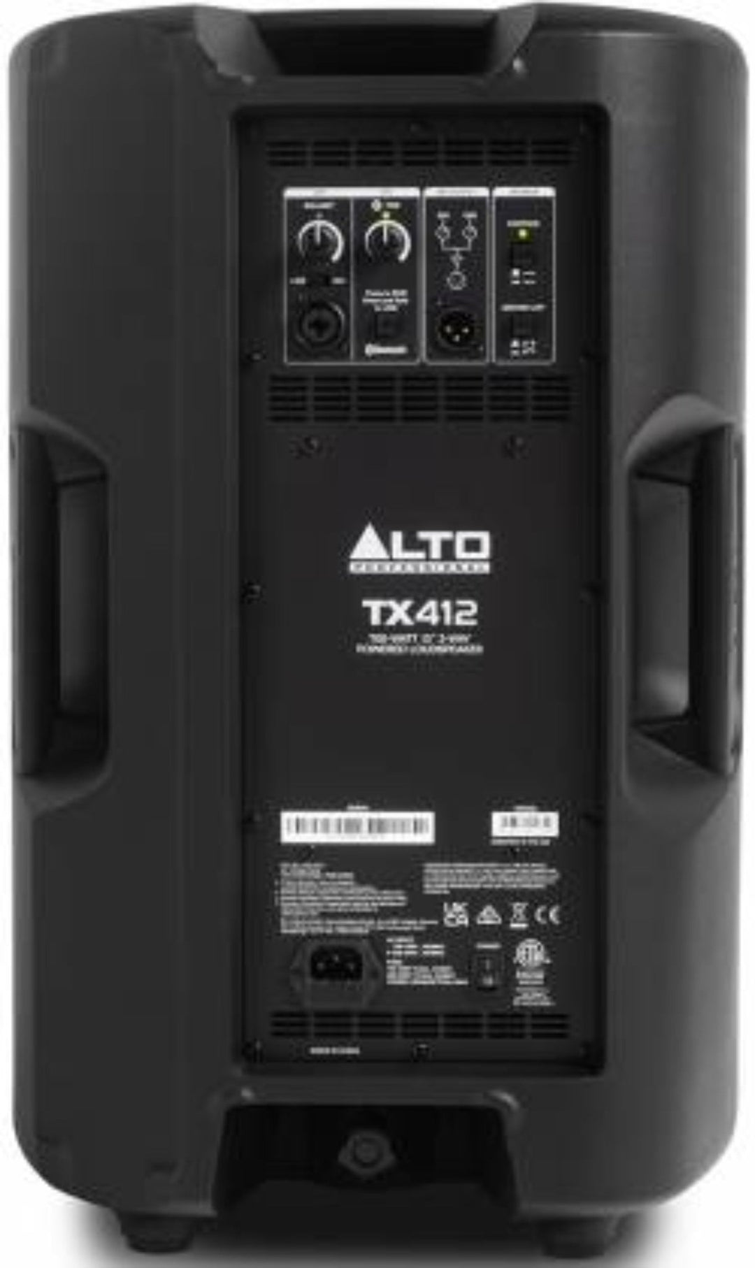 Alto TX412US 12" 700W Bluetooth Enabled Active PA Speaker with Tiltback Positioning by inMusic
