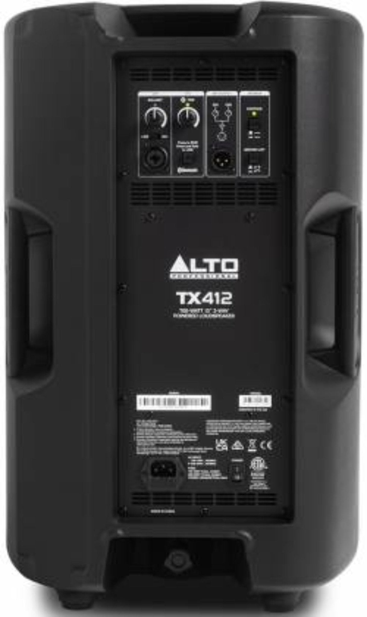 Alto TX412US 12" 700W Bluetooth Enabled Active PA Speaker with Tiltback Positioning by inMusic