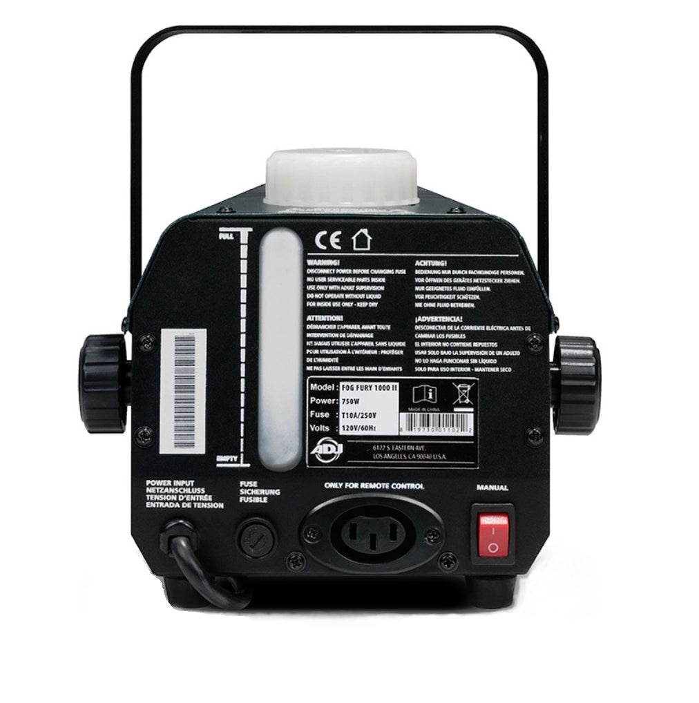American DJ Fog Fury 1000 II 700W Mobile Fog Machine by SFM