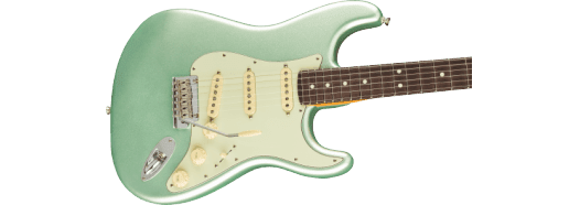 American Professional II Stratocaster®, Rosewood Fingerboard, Mystic Surf Green by FMIC