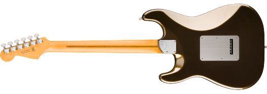 American Ultra II Stratocaster® HSS, Ebony Fingerboard, Texas Tea by FMIC