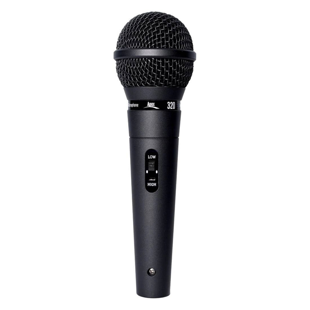 Apex 320 Dual - Impedance Dynamic Microphone w/XLR Cable by Yorkville